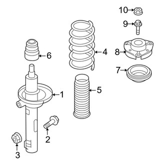 Audi OE - Front Suspension - Struts & Components
