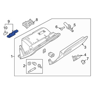 Audi OE - Front Glove Box Light
