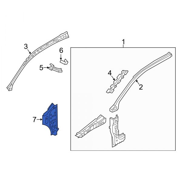 Body A-Pillar Reinforcement