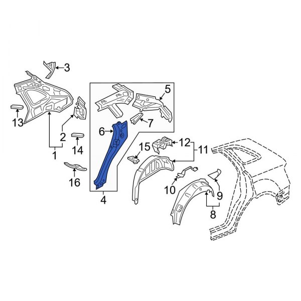 Body C-Pillar