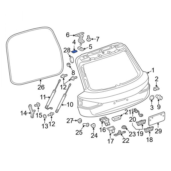 Liftgate Insulator