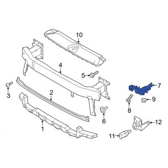 Audi Q3 Bumper Brackets & Hardware | Front, Rear — CARiD.com