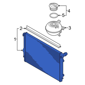 Audi OE - Radiator
