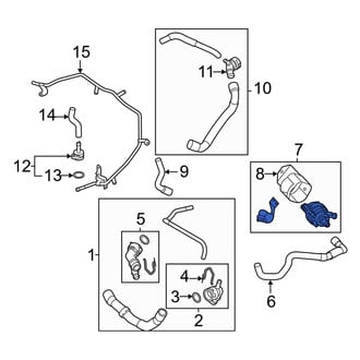 Audi OE - Engine Auxiliary Water Pump