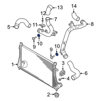 Audi OE - Air Filter Housing Grommet