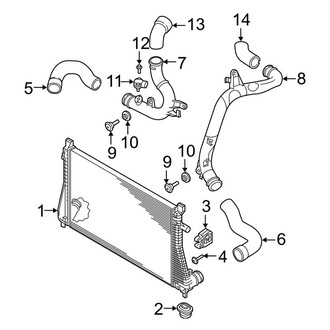 Audi OE - Cooling - Intercooler