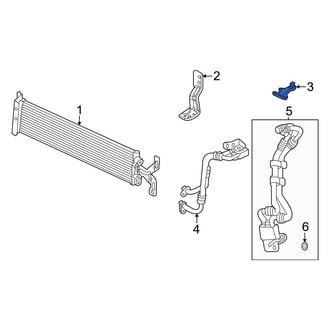 Audi OE - Automatic Transmission Oil Cooler Hose Adapter