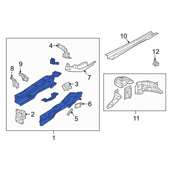 Frame Side Member Assembly