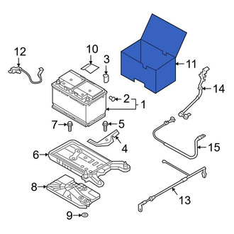 Audi OE - Lower Battery Cover