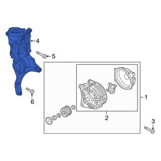 Audi OE - Alternator Bracket