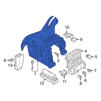 Audi OE - Fuse and Relay Center Bracket
