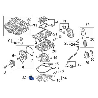 Audi OE - Engine Oil Level Sensor