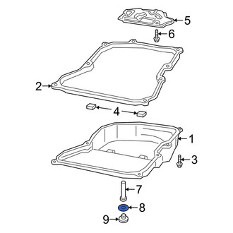 Audi OE - Automatic Transmission Drain Plug Gasket