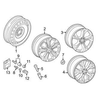 Audi OE - Wheels (20"), (S-Line Premium Plus)
