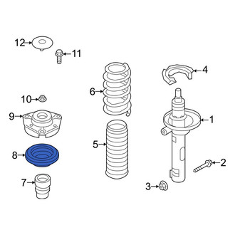 Audi OE - Front Suspension Strut Bearing