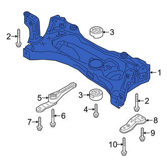 Audi OE - Front Suspension Subframe Crossmember