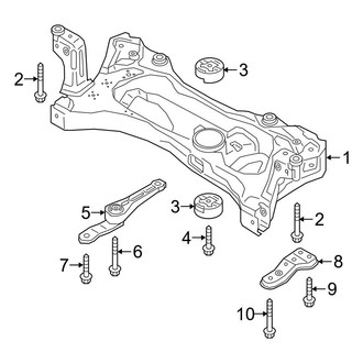 Audi OE - Front Suspension - Suspension Mounting