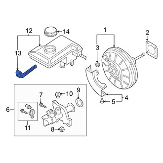 Audi OE - Brake Fluid Level Switch