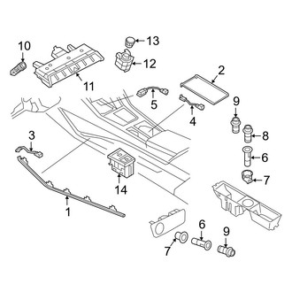 Audi OE - Console - Electrical Components