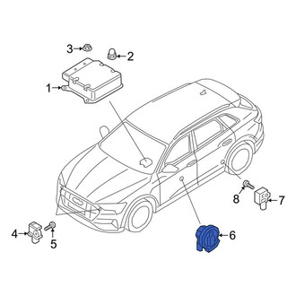 Audi OE - Center Air Bag Impact Sensor
