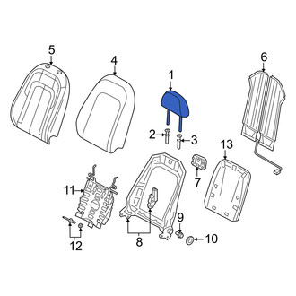 Audi OE - Front Right Headrest