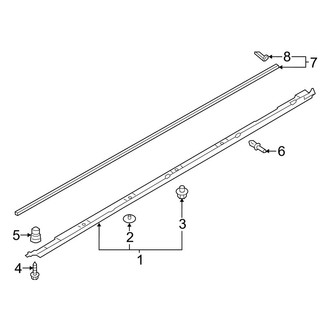 Audi OE - Pillars, Rocker & Floor - Exterior Trim