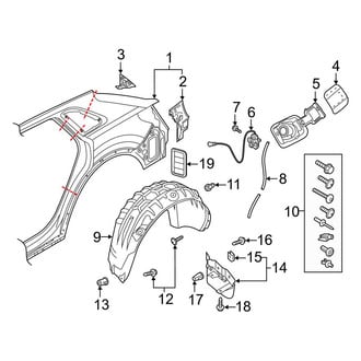 Audi OE - Quarter Panel & Components