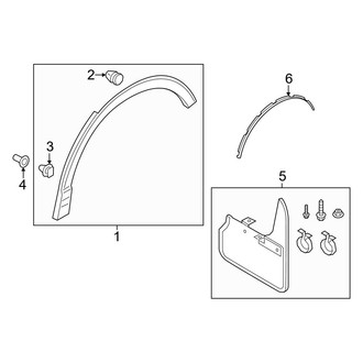 Audi OE - Quarter Panel - Exterior Trim (Premium Plus)