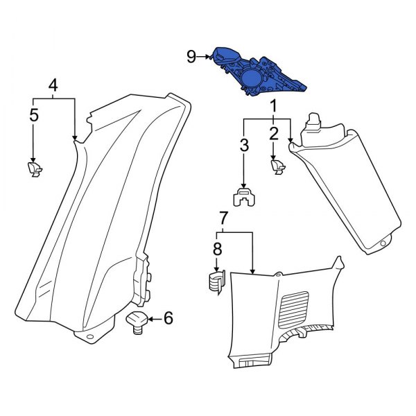 Quarter Panel Bracket