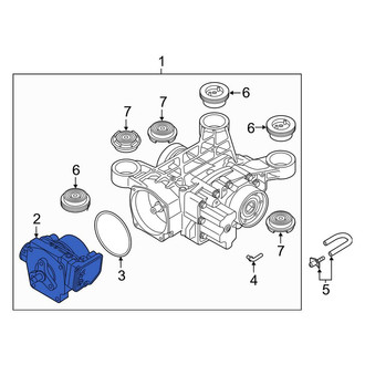 Audi OE - Rear AWD Coupling Unit