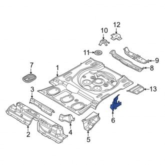 Audi Q3 Replacement Floor Pans — CARiD.com