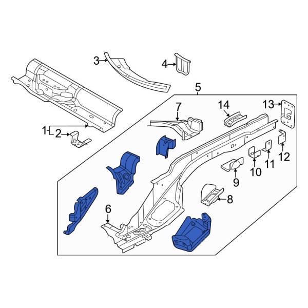 Frame Side Member Assembly