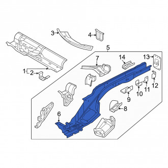 Audi Q3 Replacement Chassis Frames & Rails - CARiD.com