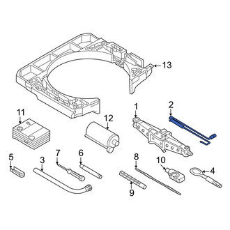 Audi OE - Floor Jack Handle