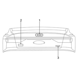 Audi OE - Lift Gate - Exterior Trim