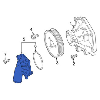 Audi OE - Engine Coolant Thermostat Kit