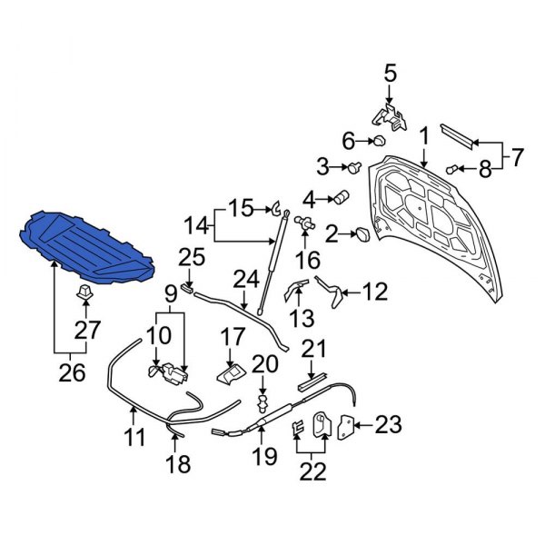 Hood Insulation Pad