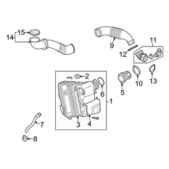 Audi OE - Engine / Transaxle - Air Intake (3.0L)