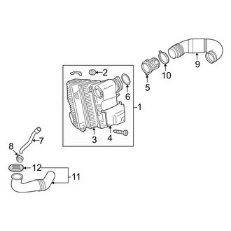 Audi OE - Engine / Transaxle - Air Intake (3.6L)