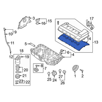 Audi OE - Engine Valve Cover Gasket