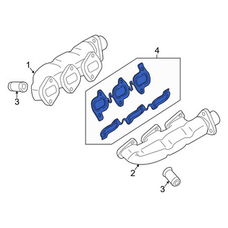 Audi OE - Exhaust Manifold Gasket