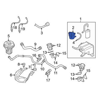 Audi OE - Evaporative Emissions System Leak Detection Pump