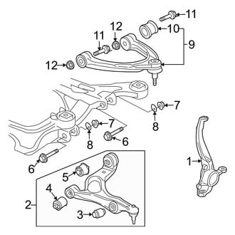 Audi OE - Front Suspension - Suspension Components