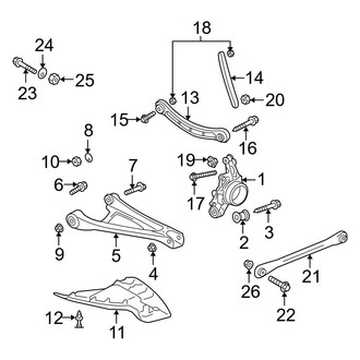 Audi OE - Rear Suspension - Suspension Components