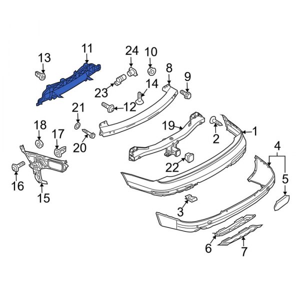 Bumper Impact Absorber