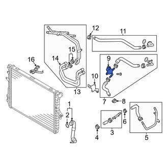 Audi OE - HVAC Heater Control Valve Solenoid