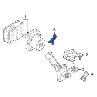 Audi OE - Front Right ABS Wheel Speed Sensor