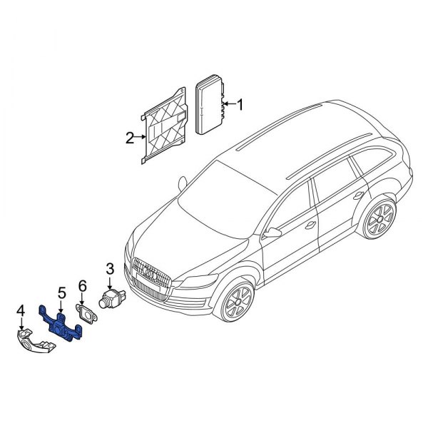 Park Assist Camera Bracket