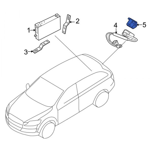 Park Assist Camera Bracket