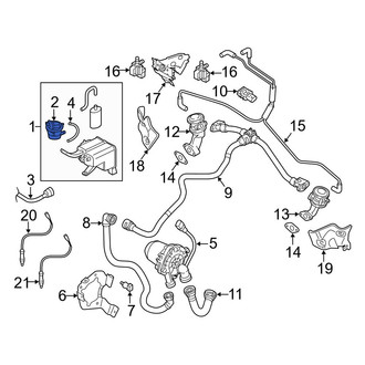 Audi OE - Evaporative Emissions System Leak Detection Pump